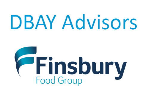 DBAY Advisers and Finsbury Food Group logos
