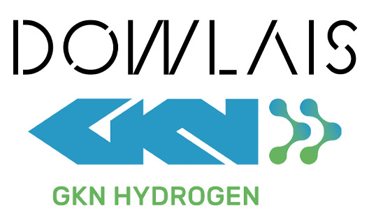 Dowlais and GKN Hydrogen logos