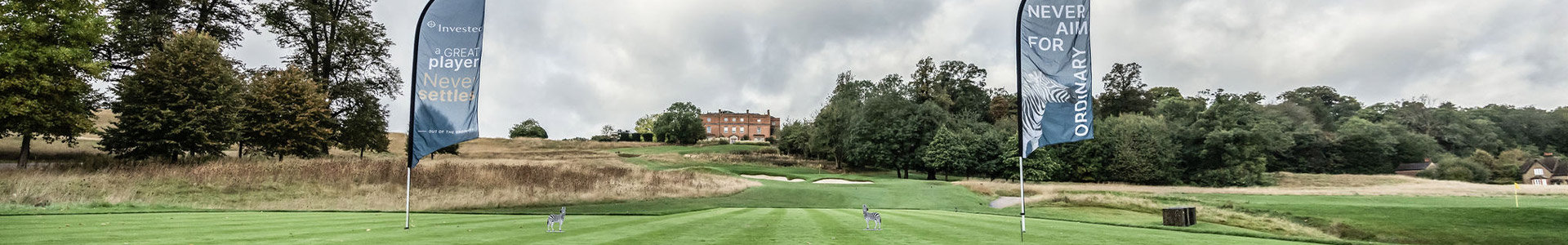 All setup for the Annual Golf Day at The Grove hotel