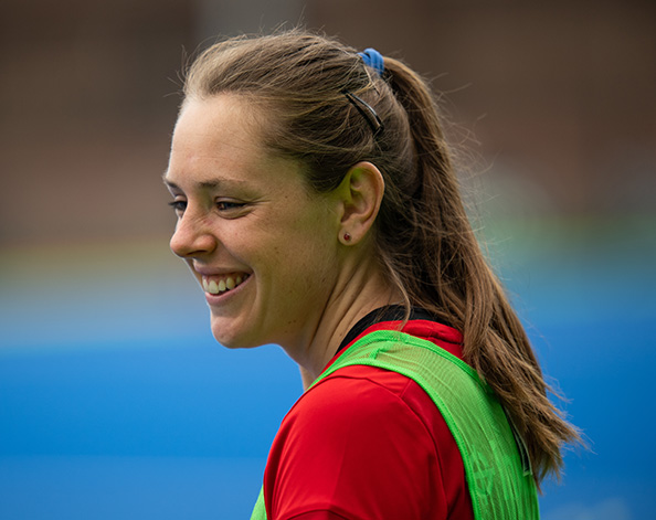 GB Hockey player Giselle Ansley