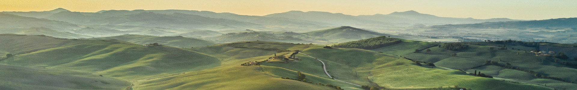 Green rolling hills