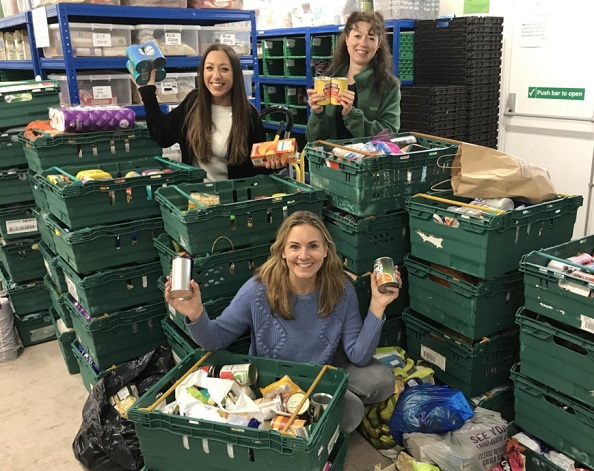 mel rochford of hackney foodbank 