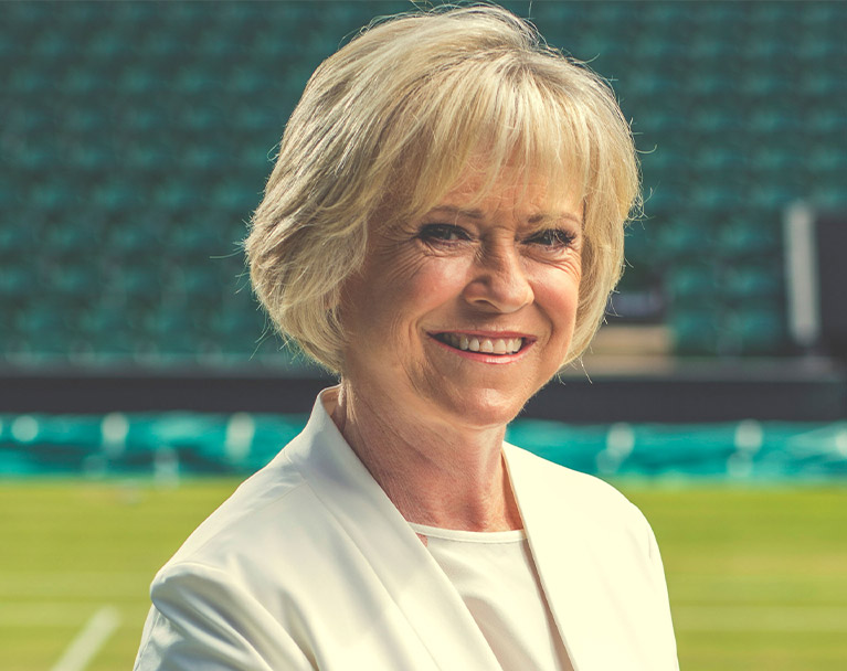 Sue Barker CBE