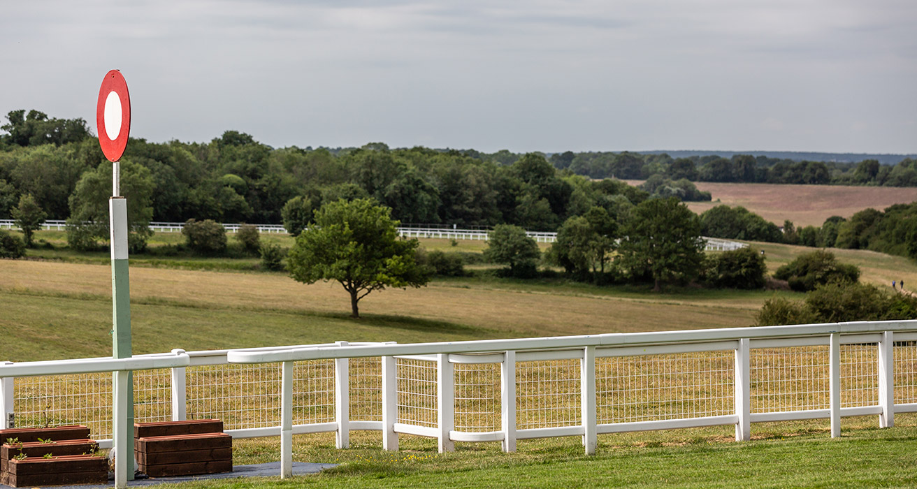 Epsom Downs finish line