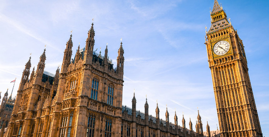 Close up of the Houses of Parliment and Big Ben