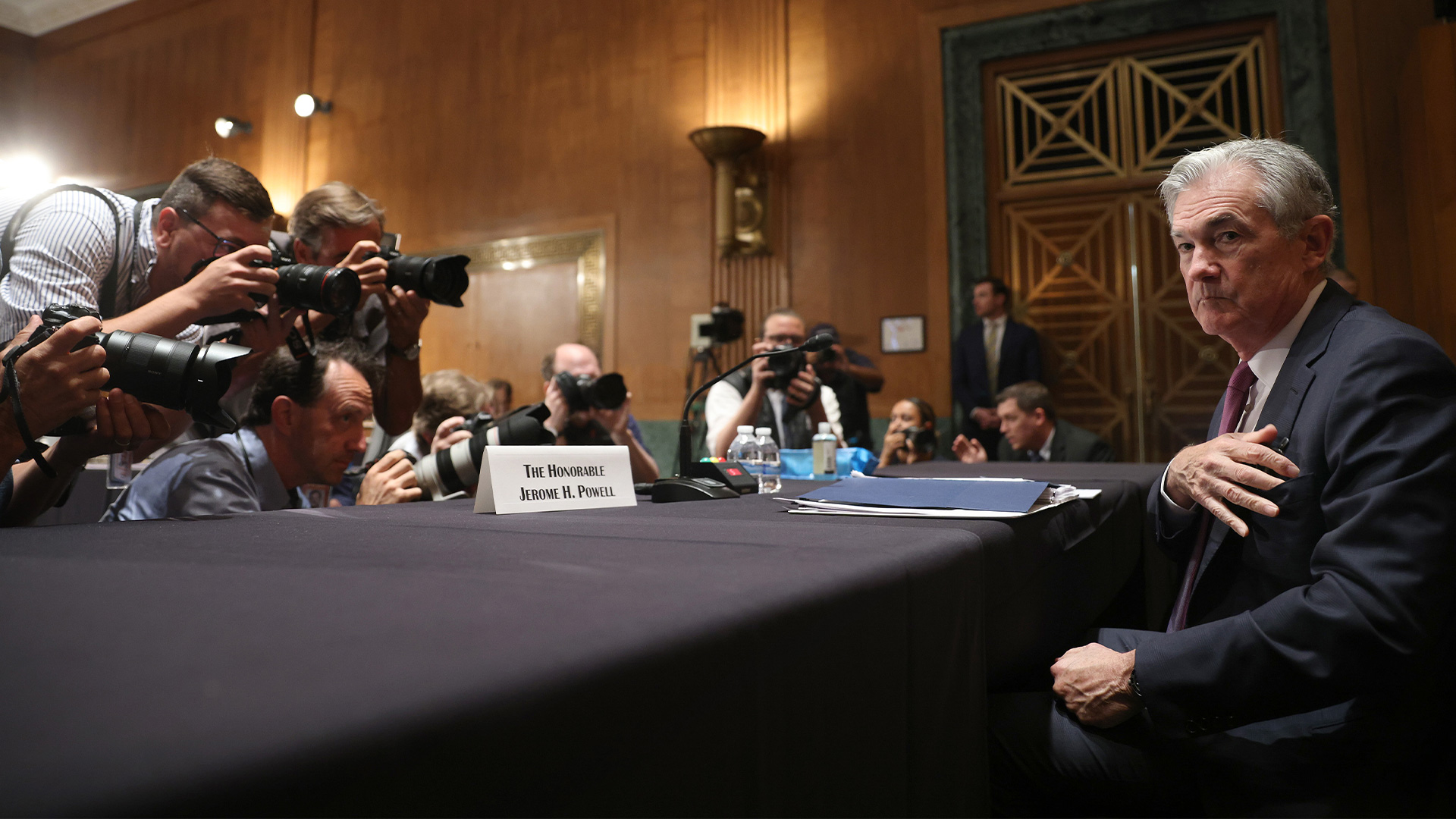 Jerome Powell at the Jackson Hole symposium