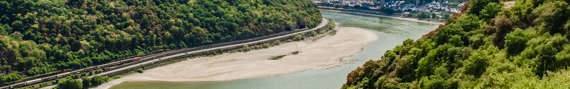 River drying up