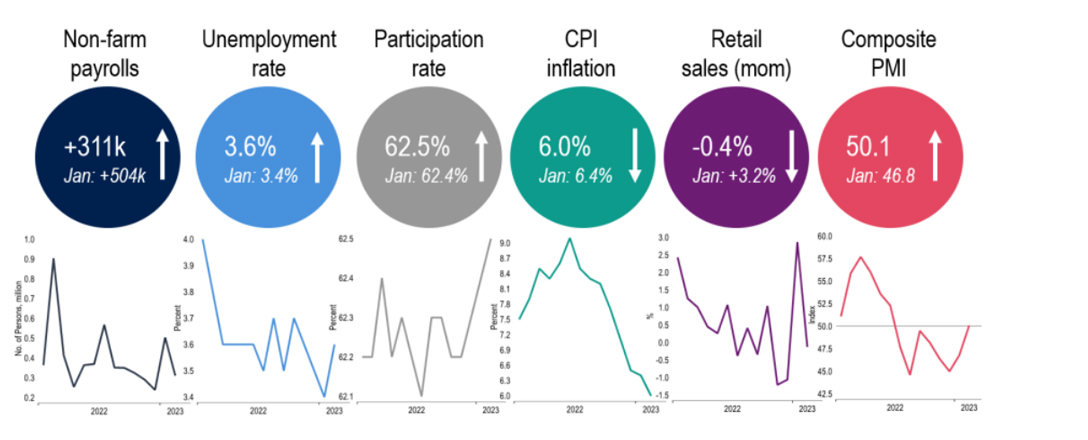 Chart 11: February activity data was a mixed bag, is the economy cooling?