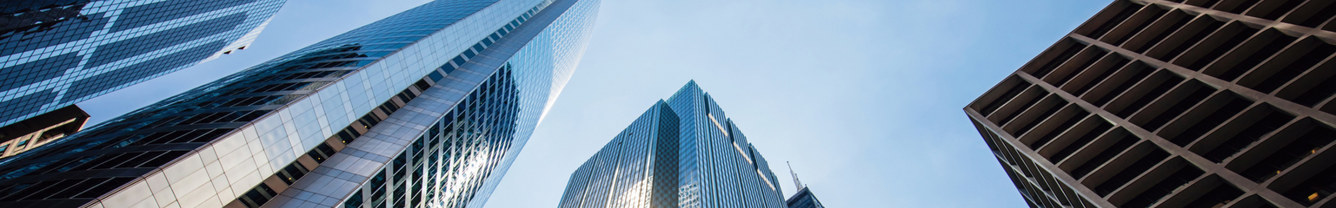 Image of skyscrappers from a low view angle