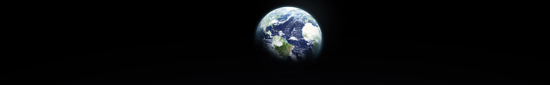 View of planet earth from space