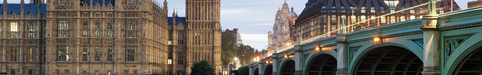 Houses of Parliment and bridge to the side