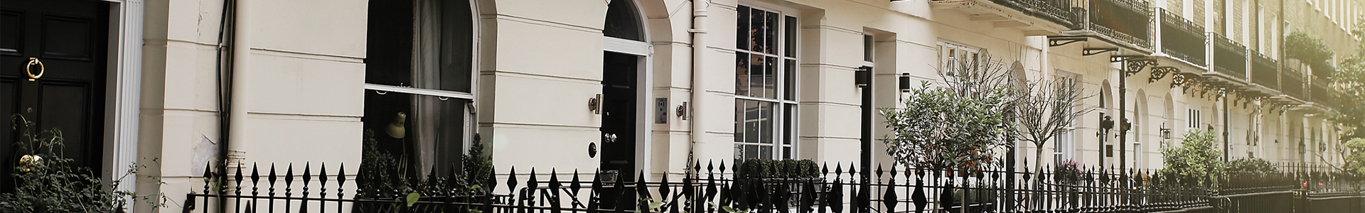 Terraced houses in London
