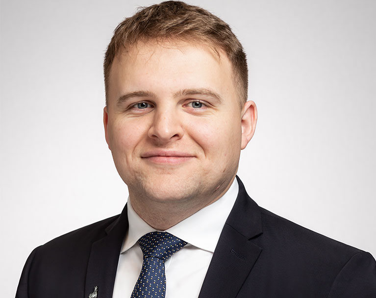Jacob Davies, private banker (international clients)