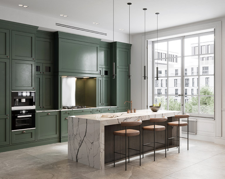 Luxury kitchen in a town house