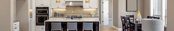 Renovated kitchen and living space