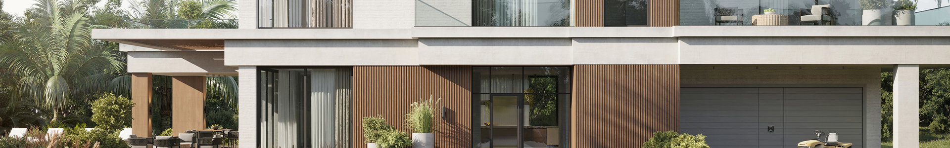 Ultra moden looking self build home