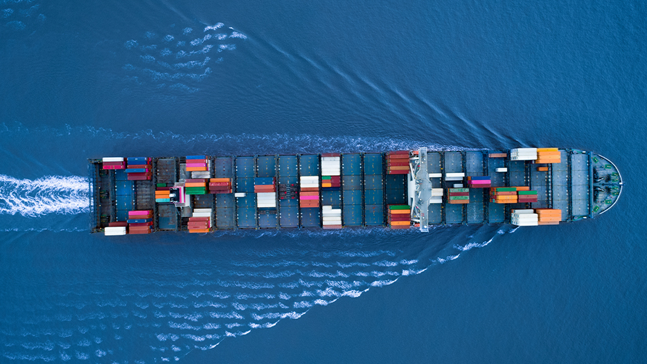 Container ship