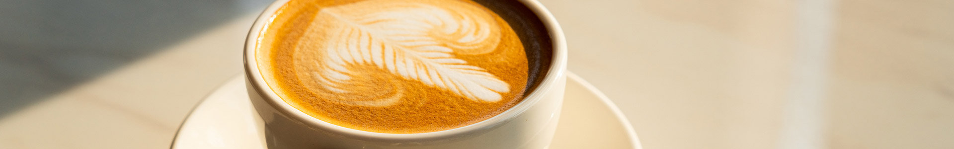 Close up of a cup of coffee