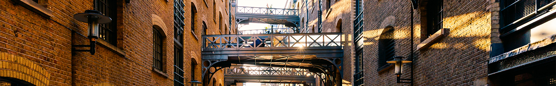 Multiple walkways across two buildings
