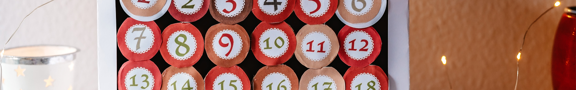home made advent calendar