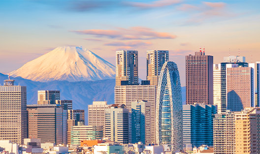 Tokyo, Japan, skyline
