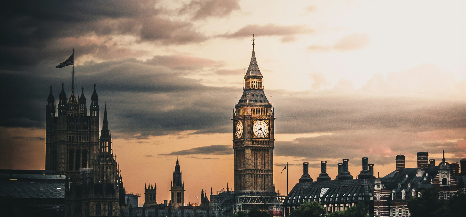 Big Ben, London, at dusk