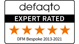Defaqto expert rated 2013-2021