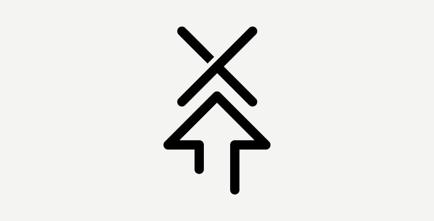 Arrow being blocked