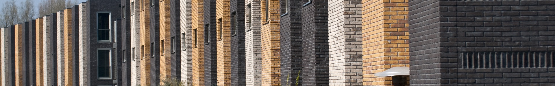 Row of flats.