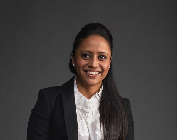 Pooja Naidoo, Private banker for international clients.