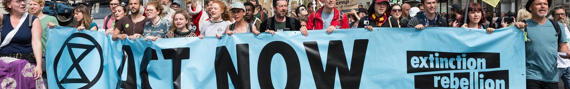 Extinction Rebellion is one example of an organsation putting pressure on companies.