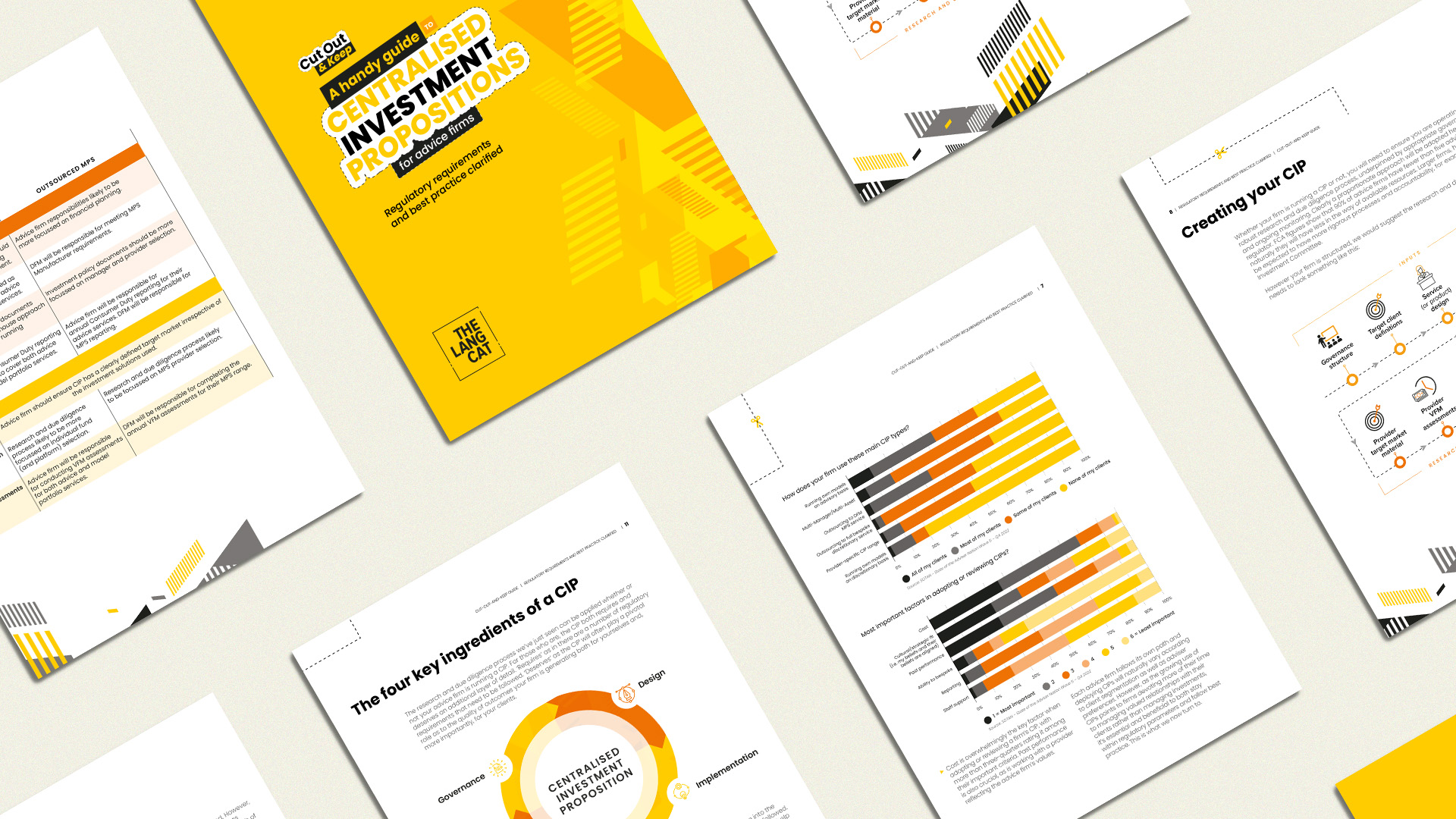 A preview of the front cover and inside pages of our guide to Centralised Investment Propositions