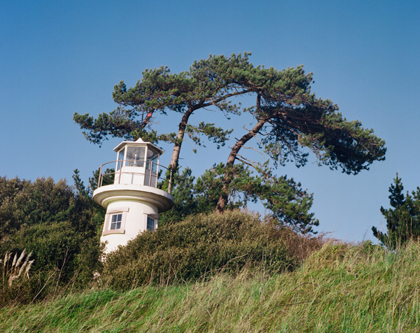 Lighthouse on a hill