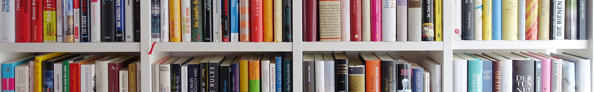book shelf full of books
