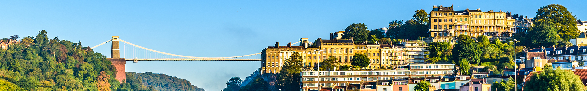 Clifton suspension bridge in Bristol