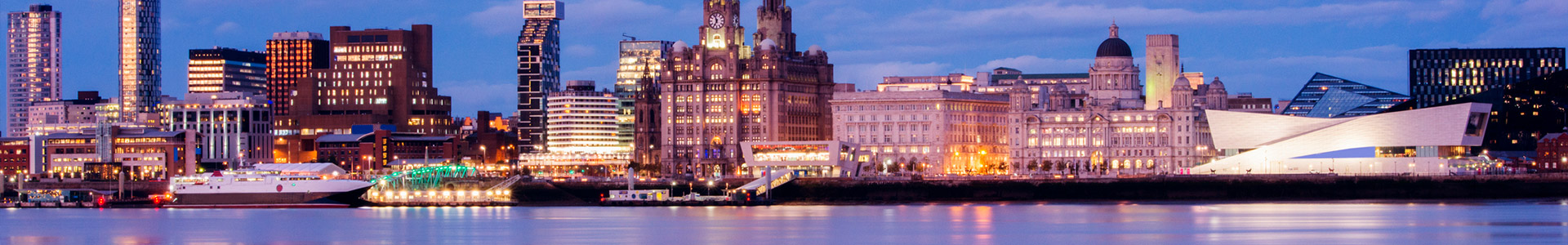 Liverpool view from sea