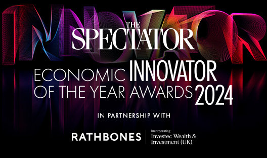 The logo of the Spectator Economic Innovator of the Year Awards