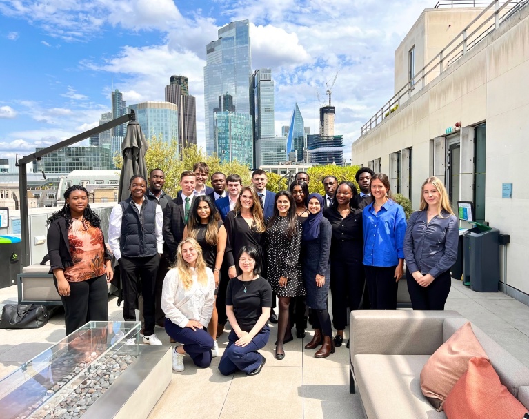 Image of previous intern cohort