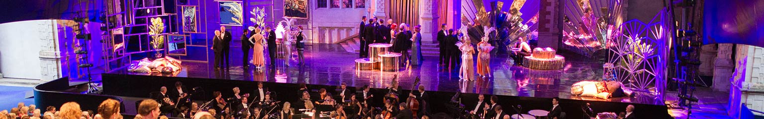 The outdoor auditorium at Investec Opera Holland Park