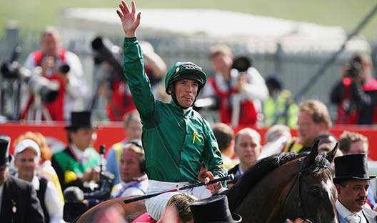 Frankie Dettori wins Derby with Authorized
