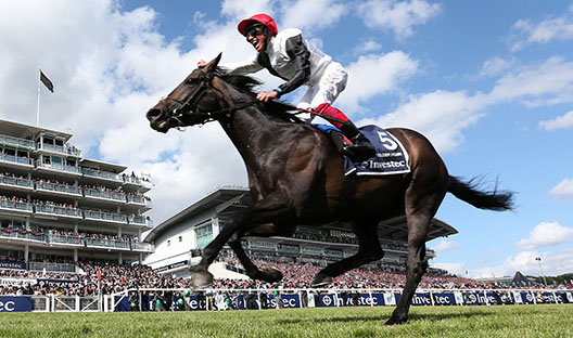 Frankie Dettori wins on Golden Horn